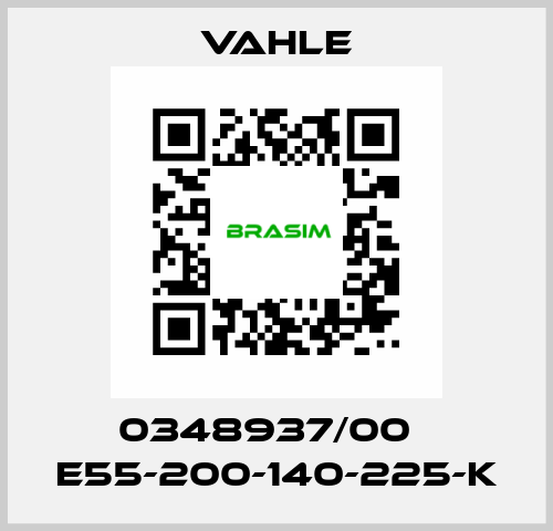 0348937/00    E55-200-140-225-K  Vahle