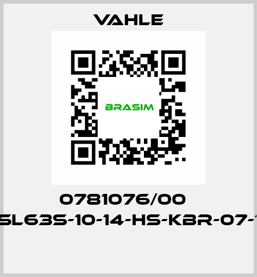 0781076/00    SA-KESL63S-10-14-HS-KBR-07-10-01-10  Vahle