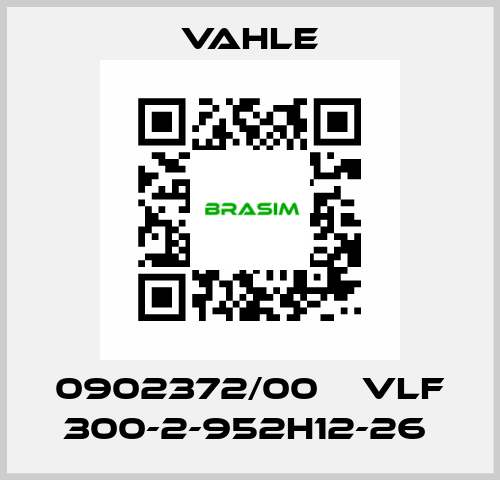 0902372/00    VLF 300-2-952H12-26  Vahle