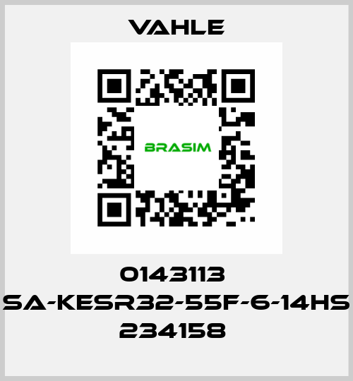 0143113  SA-KESR32-55F-6-14HS 234158  Vahle