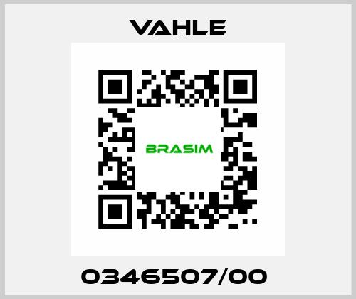 0346507/00  Vahle