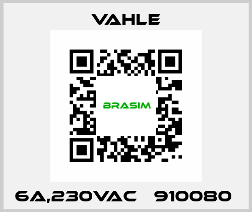 6A,230VAC   910080  Vahle