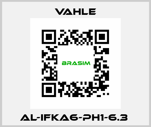 AL-IFKA6-PH1-6.3  Vahle