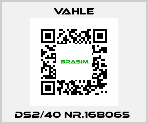 DS2/40 NR.168065  Vahle