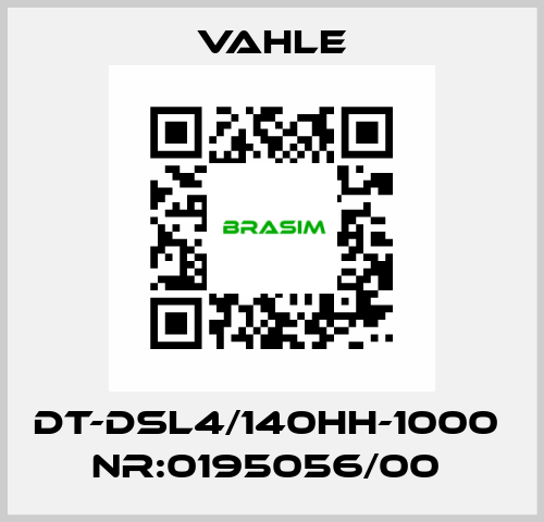 DT-DSL4/140HH-1000  NR:0195056/00  Vahle