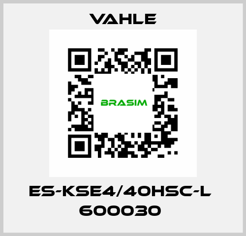 ES-KSE4/40HSC-L  600030  Vahle