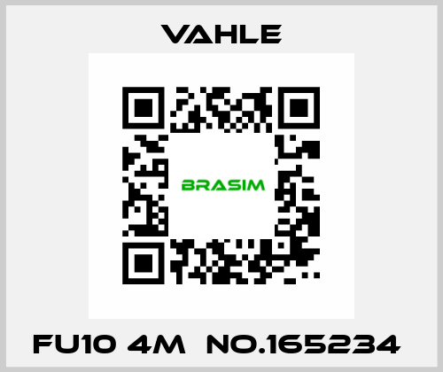 FU10 4M  NO.165234  Vahle