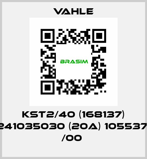 KST2/40 (168137) 241035030 (20A) 105537  /00  Vahle