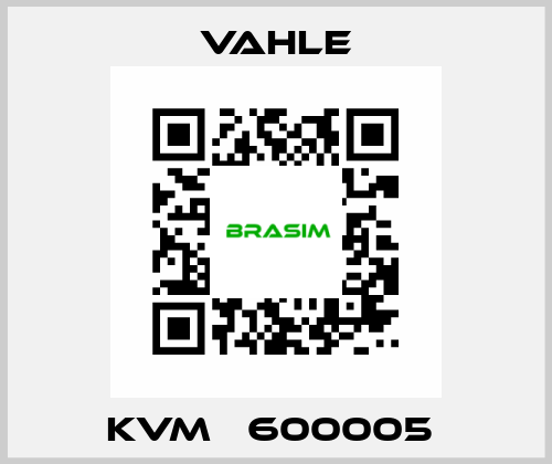 KVM   600005  Vahle