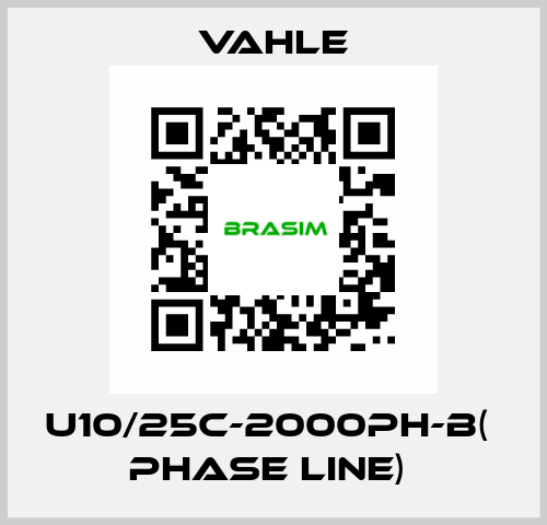 U10/25C-2000PH-B(  phase line)  Vahle