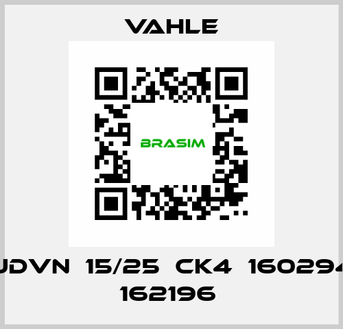 UDVN  15/25  CK4  160294 162196  Vahle