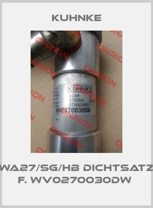 WA27/SG/HB Dichtsatz f. WV0270030DW -big