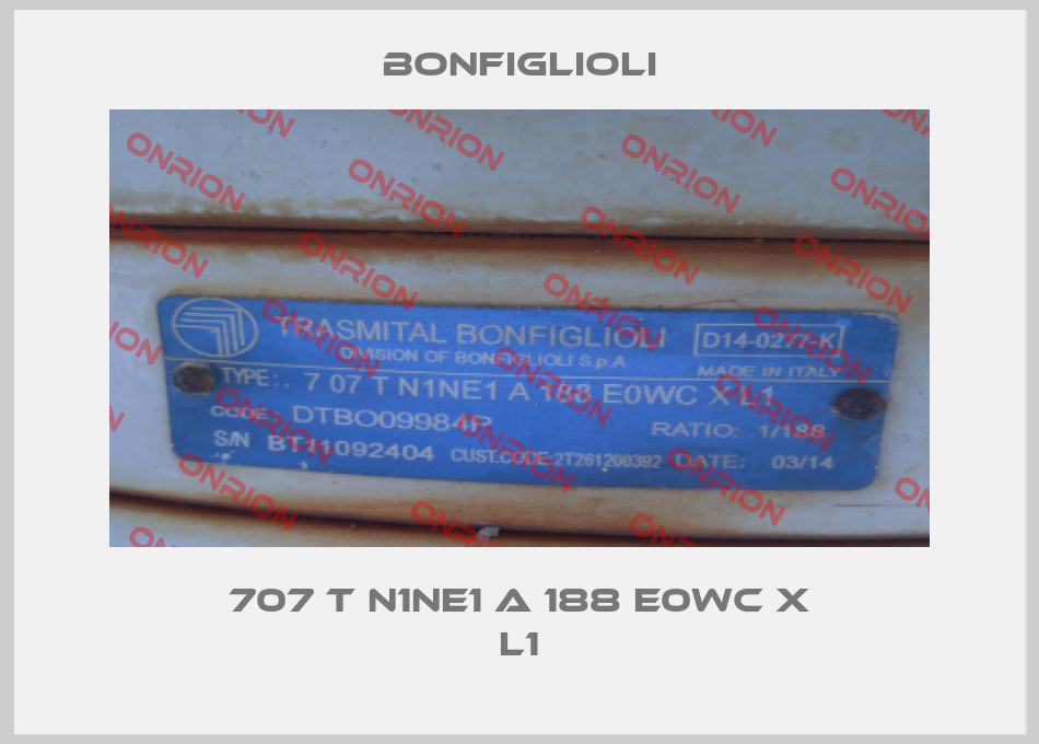 707 T N1NE1 A 188 E0WC X L1-big