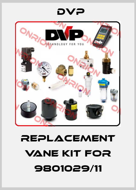 Replacement vane kit for 9801029/11 DVP