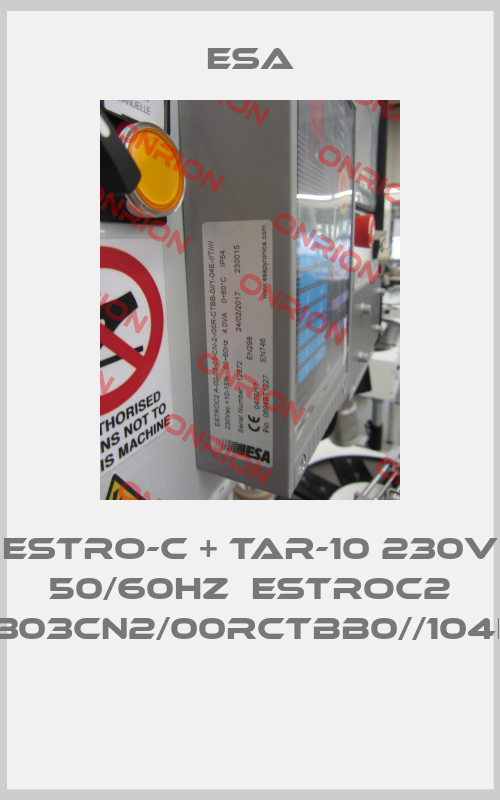 ESTRO-C + TAR-10 230V 50/60Hz  ESTROC2 A000303CN2/00RCTBB0//104E//T//// -big