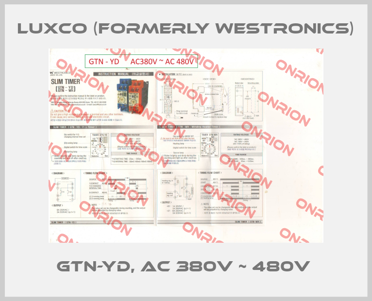 GTN-YD, AC 380V ~ 480V -big