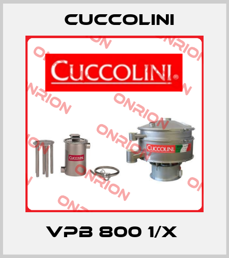 VPB 800 1/X  Cuccolini