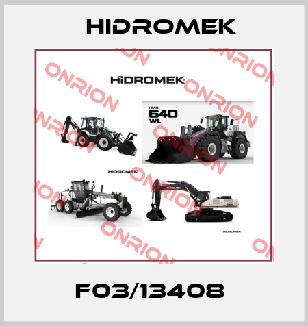 F03/13408  Hidromek