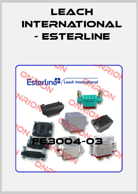 FE3004-03  Leach International - Esterline