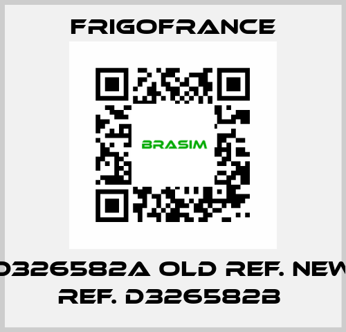 D326582A old ref. new ref. D326582B  Frigofrance