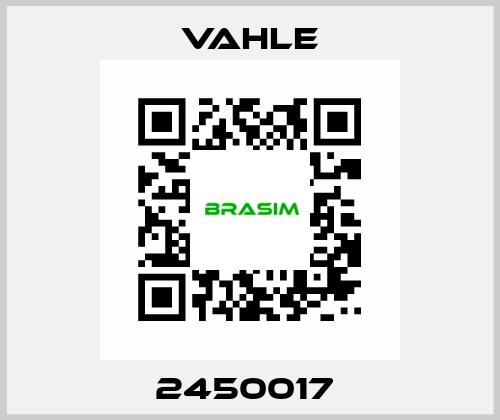 2450017  Vahle