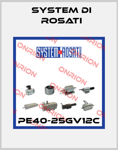 PE40-25GV12c System di Rosati