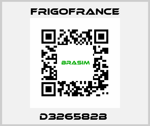 D326582B  Frigofrance