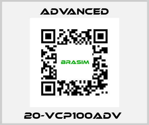20-VCP100Adv  Advanced