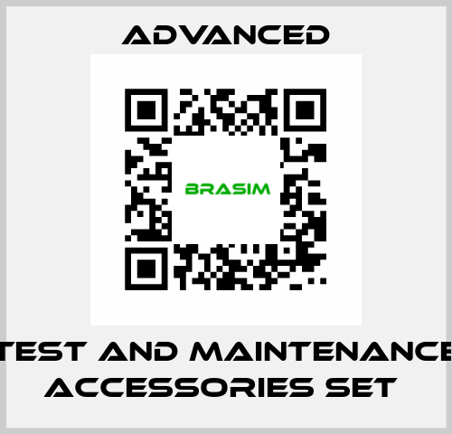 Test and Maintenance Accessories Set  Advanced