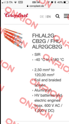 FHLAL2G-CB2G/FHL-ALR2GCB2G  35 mm2 -big