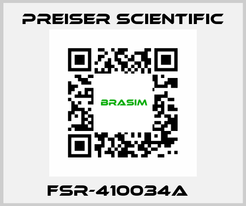 FSR-410034A   Preiser Scientific