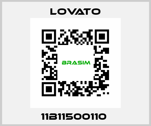 11B11500110  Lovato