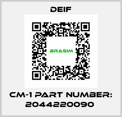 CM-1 part number: 2044220090  Deif