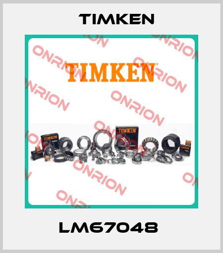 LM67048  Timken