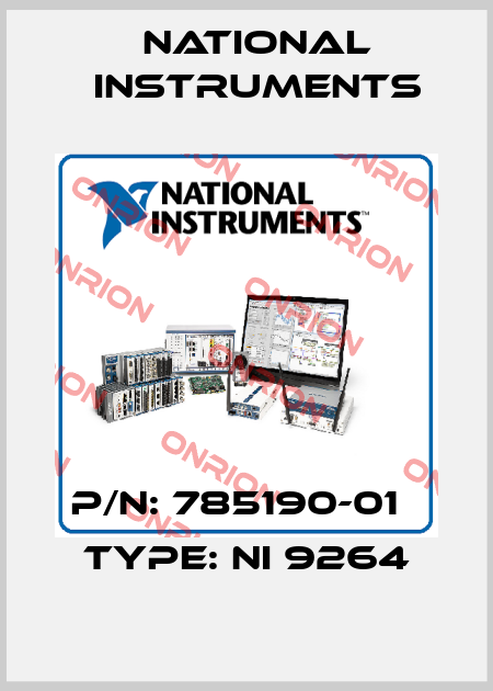 P/N: 785190-01	 Type: NI 9264 National Instruments