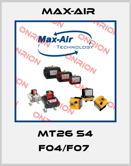 MT26 S4 F04/F07  Max-Air