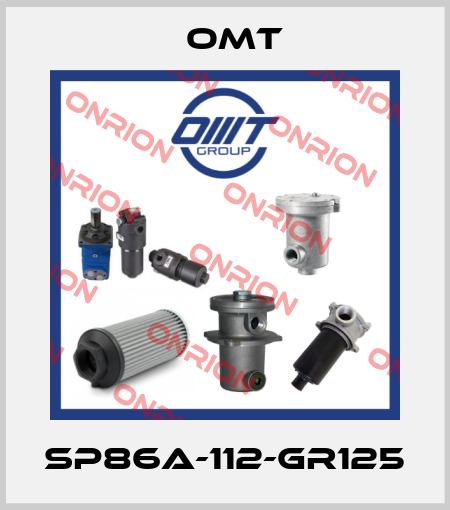 SP86A-112-GR125 Omt