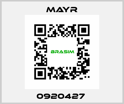 0920427  Mayr