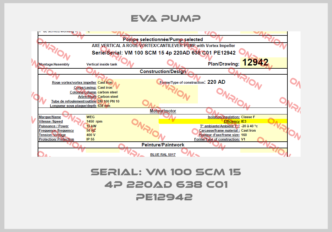 Serial: VM 100 SCM 15 4p 220AD 638 C01 PE12942 -big