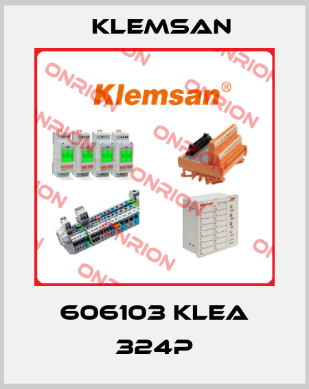 606103 KLEA 324P Klemsan
