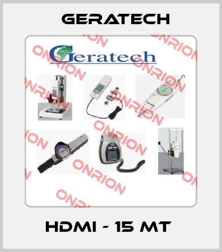 HDMI - 15 mt  Geratech