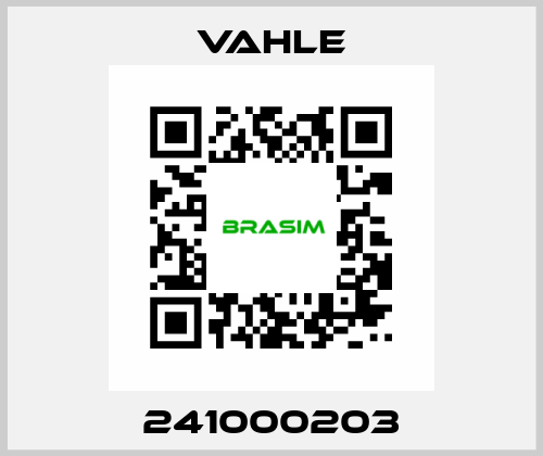 241000203 Vahle