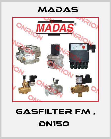 Gasfilter FM , DN150  Madas