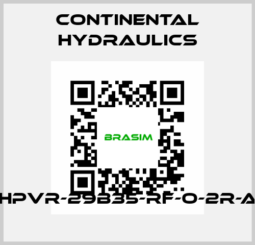 HPVR-29B35-RF-O-2R-A Continental Hydraulics