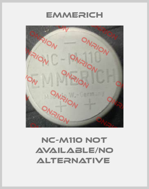 NC-M110 not available/no alternative -big