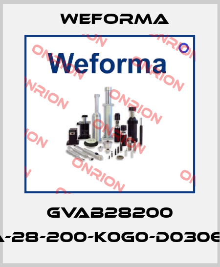 GVAB28200 WM-GVA-28-200-K0G0-D030624-xxx Weforma