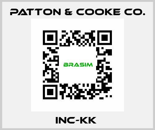 INC-KK  Patton & Cooke Co.