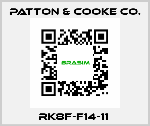 RK8F-F14-11  Patton & Cooke Co.