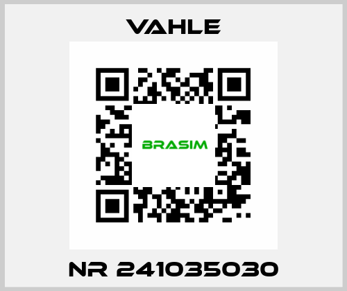 Nr 241035030 Vahle