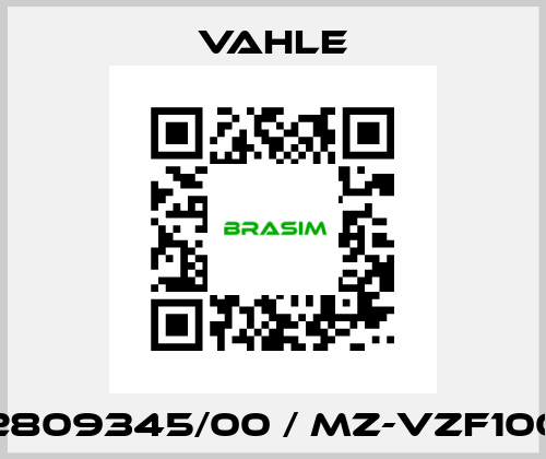 2809345/00 / MZ-VZF100 Vahle